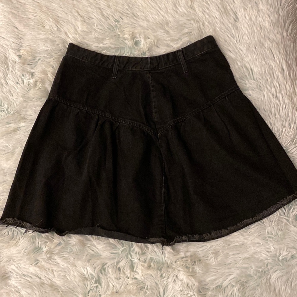 Zara Basic Denim Skirt